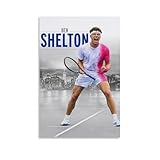 Ben Shelton Poster Canvas Poster Gifts Canvas Painting Poster Wall Art Decorative Picture Prints Modern Decor Framed-unframed 24x36inch(60x90cm)