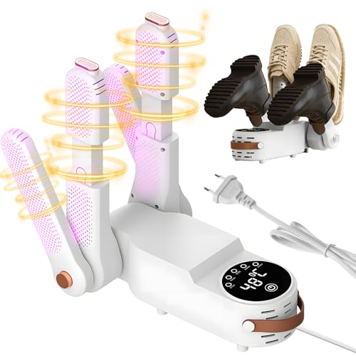 Secador De Zapatos Eléctrico,Secador De Botas Con Temporizador,Secador Botas Esqui,Calentador De Zapatos Y Botas Para Zapatos,Calcetines,Botas De Esquí,Guantes,Gorros