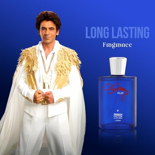Image of French Factor Starboy Play Luxury Perfume For Man Long Lasting Party Perfume Eau De Parfum Gift For Boys Made In India (Pack of 1, 100Ml)