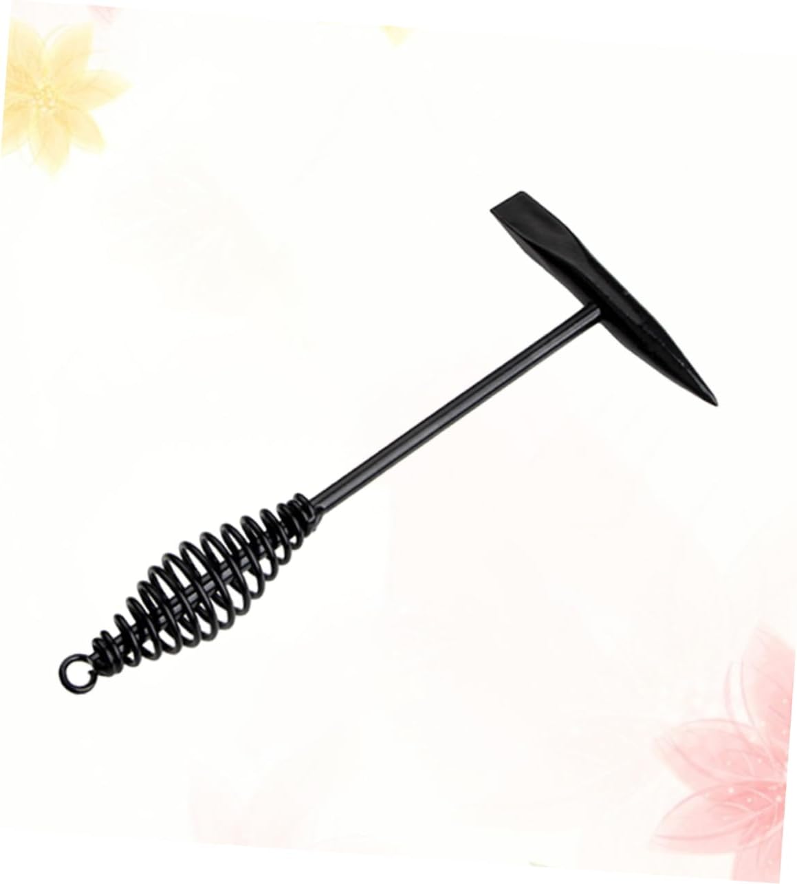 Spring Handle Welder Hammer 500g Carbon Steel for Pipeline Machinery | Black Finish, Heavy Duty Build, No Deforming Feature, Anti Loss Hook, Welding Tool Accessory