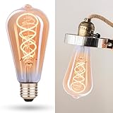 ROBUST UND ZUVERLÄSSIG: Unsere LED Vintage Glühbirnen sind stoß- und vibrationsfest, was sie ideal für verschiedene Umgebungen macht. Genießen Sie zuverlässige Beleuchtung mit unserer Edison Lampe ohne häufigen Austausch