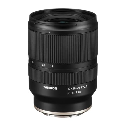 Tamron 17-28mm f/2.8 Di III RXD for Sony Mirrorless Full Frame/APS-C E Mount, Black (AFA046S700)