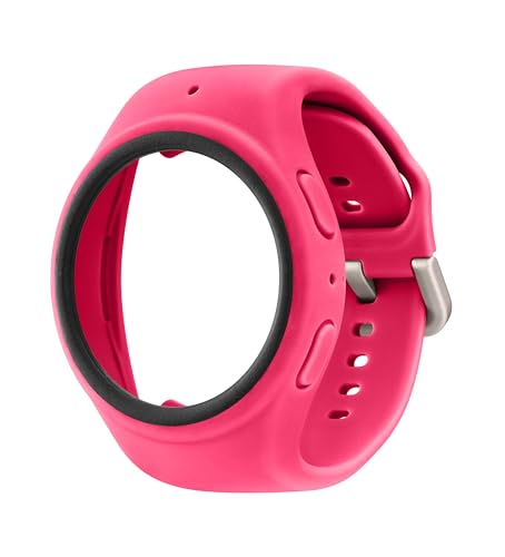 Image of SAMSUNG Galaxy Watch Kids 4, 5, 6, 7, FE Series Band, Nylon, Smartwatch Replacement Strap for Kids, Nylon Small, GP-TYL305AMBEW, Red