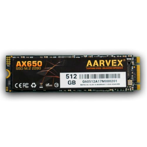 Image of AX650 512GB M.2 2280 Internal Solid State Drive, High-Speed 3D NAND Flash, Up to 550MB /s Read, Fast Boot & Reliable Storage Upgrade for Laptop, Desktop PC & Mini PC