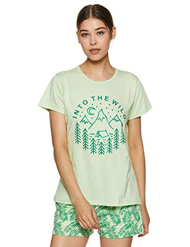 Image of GiglyMigly Women Cotton Printed Top and Pyjama Set