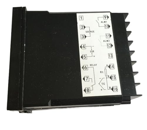 Thermostat REX-C400 double affichage digital et double sortie relais ou SSR interchangeable