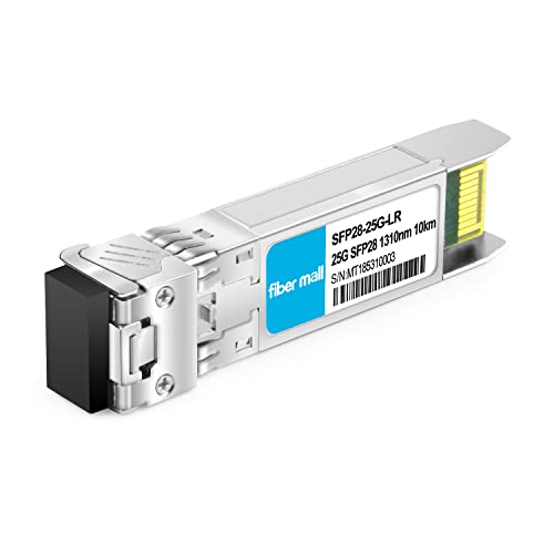 Image of 25G SFP28 LR for HPE Aruba JL486 25GBASE-LR SFP28 1310nm 10km DOM LC SMF Optical Transceiver Module