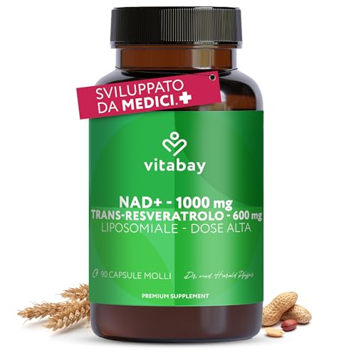 Combinazione studiata – NAD+ e resveratrolo vengono spesso utilizzati insieme, poiché si completano in modo efficace nella loro struttura e funzione. Questa combinazione si è dimostrata valida in numerose formulazioni di alta qualità.