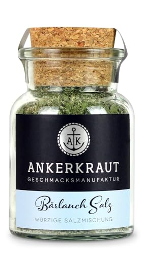 Ankerkraut Bärlauch Salz, Lecker Fleisch und Salat Verfeinern, Knoblauch-like Geschmack Aroma,...