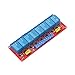 8 Channel Optocoupler Relay Module Board, High Low 5V/12V/24V, with Patch Photocoupler Isolation, Stable Performance, for Home Automation and Industrial Control (12V)