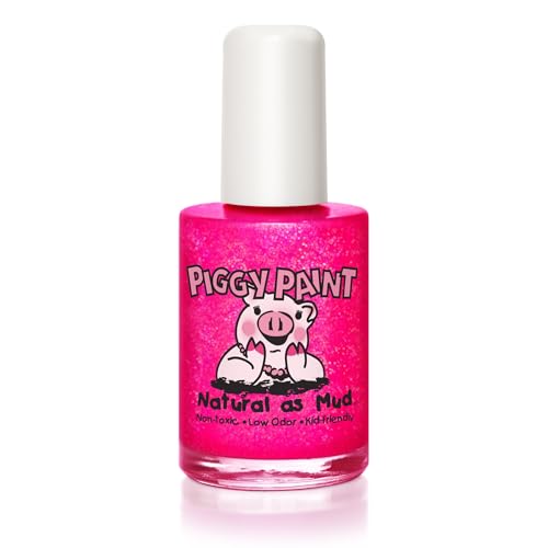 Image of Piggy Paint | 100% Non-Toxic Girls Nail Polish | Safe, Cruelty-free, Vegan, & Low Odor for Kids | Neon Lights