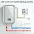 Tankless Water Heater Electric 4500W Instant Hot Water Heater Under Sink, Point of Use Water Heaters with Digital Display for Kitchen Bathroom,110V