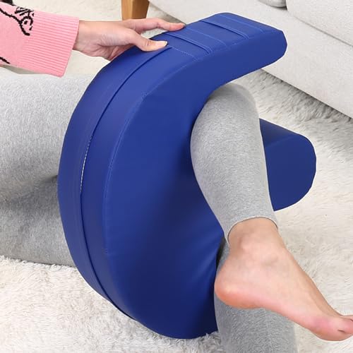 Elderly Anti-Pressure Easy Roller Pillow, Patient Drehen Gerät U-förmigen Kissen, Drehvorrichtung für Patienten, Patientenwender, Bettumdrehhilfe Mehrzweck-Umdrehhilfe für ältere Menschen (Blau)