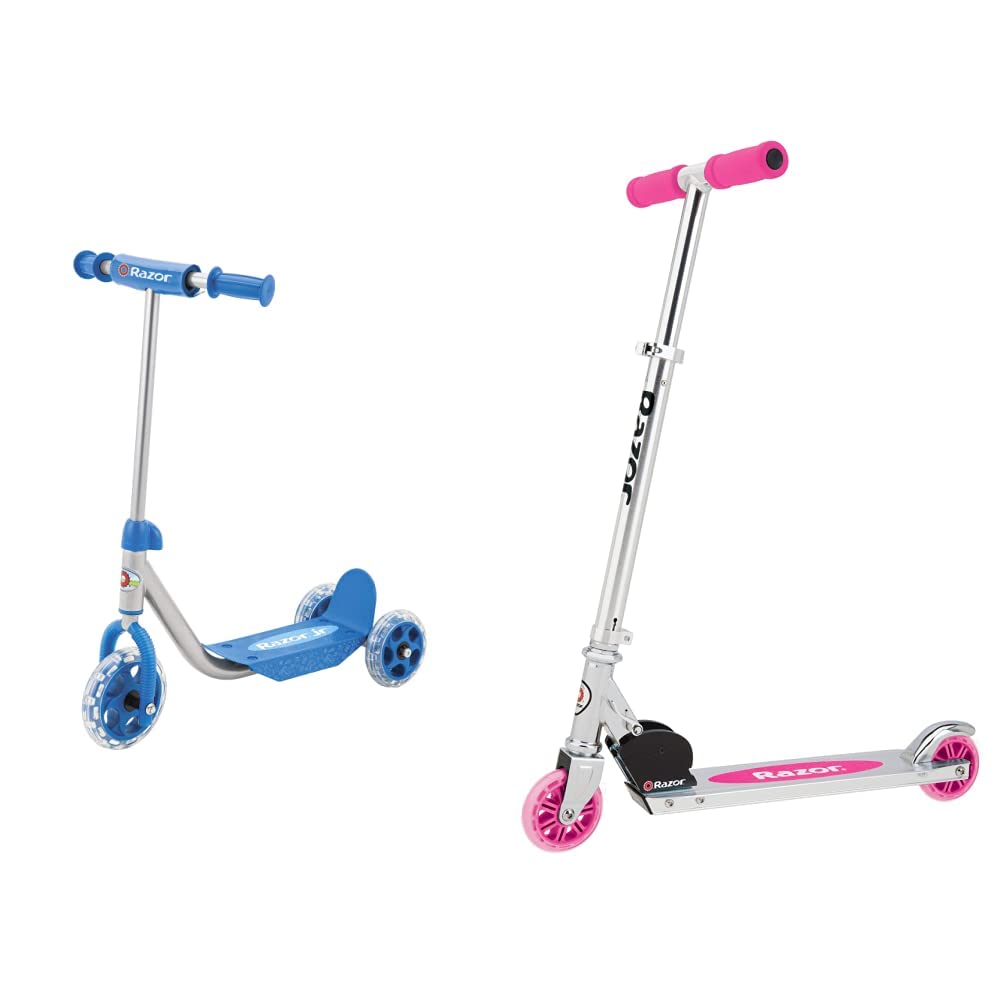 Amazon.com : Razor Jr. Lil' Kick Scooter & A Kick Scooter - Pink