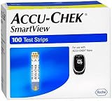 ACCU-CHEK SmartView Test strips - 100 Test Strips, Pack of 5