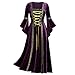 ZQTWJ Damen Mittelalter Gothic Kostüm Elegant Retro Kleider Gewand Viktorianisches Renaissance Prinzessin Barock Rokoko Kleidung SA231