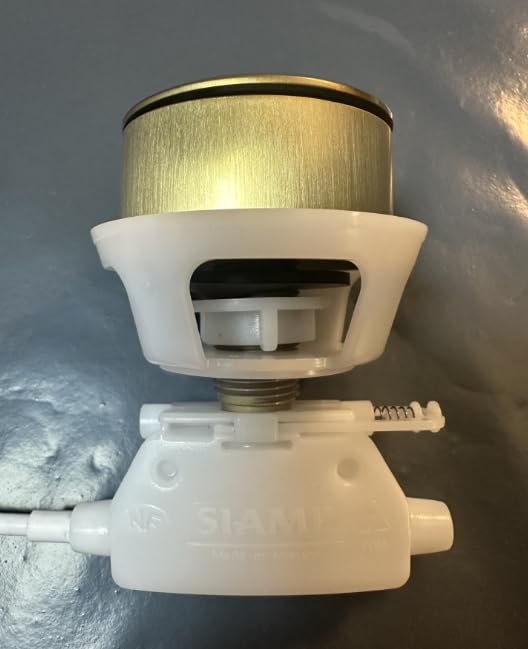 Brushed Brass Universal Toilet Dual Flush Button Fit 38mm