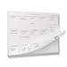 Desktop Weekly Planner Notepad 8.5x11 | 60 Undated Tear-Off Pages | Schedule Daily to-Do Lists | Increase Your Productivity in Less Than 5 Minutes A Week | Achieve Your Goals | Peach and Mint Fern