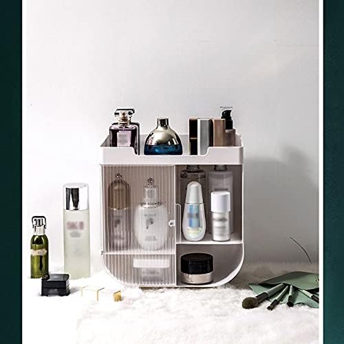 Cosmetic Boxes Large Capacity Multifunctional Dressing Table Desktop Cosmetic Storage Box Skin Care Lipstick Rack Storage Rack Cosmetic Display Cases(A) (C)