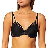 Passionata FALL IN LOVE, Bedeckender Spacer-BH, Damen Unterwäsche, 75E, Schwarz