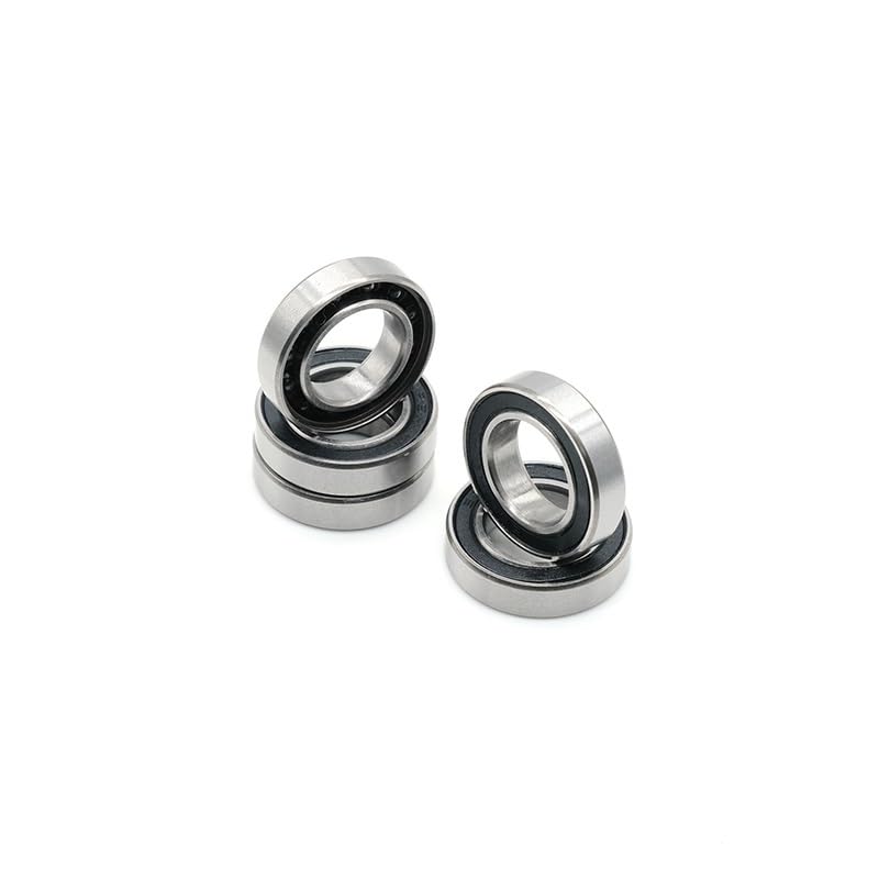 1Pcs 6801 2RS Hybrid Ceramic Bearing 12x21x5 mm ABEC-7 Bicycle Bottom Brackets Spares 6801RS Si3N4 Ball