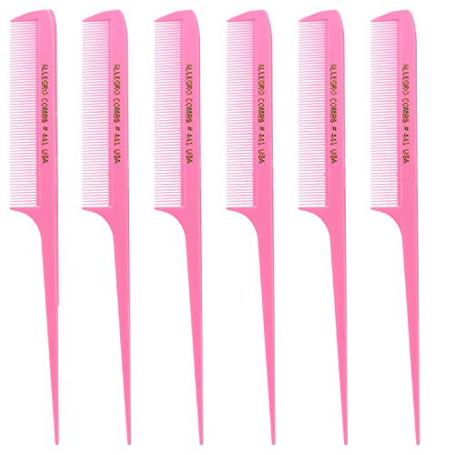 Set 6 Peines Rat Tail 8.5 in para Peinados miniatura 1