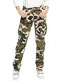 Pantaloni da donna con tasche multiple: 2 tasche per le mani, 2 tasche posteriori, 4 tasche cargo laterali, tasca sinistra sotto la cerniera non è funzionale, solo per l'estetica, i pantaloni da lavoro da donna in stile casual offrono una tasca adeguata per il cellulare, lo stoccaggio degli utensili manuali e contenere molte chiavi.