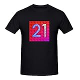 Heeloo Men's 2NE1 to Anyone Personalized Big T Shirt Black