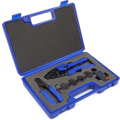Powerwerx CoaxKit RF Coaxial Cable Crimper & Stripping Tool Kit