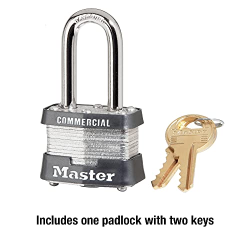 Image of Master Lock 3KALF Outdoor Padlock with Key, 1 Pack