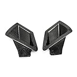 Echte Kohlefaser Frontstossstange Seitenauslass Luftkanal Auslass Motorhaube Lufthutze Für Nissan 370Z Z34 2009 2010 2011 2012 2013 2014 2015 2016 2017.