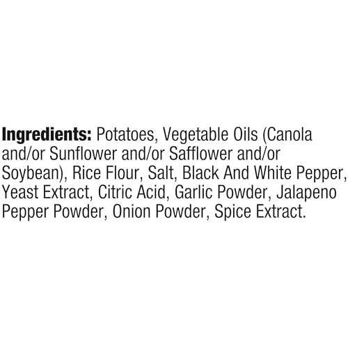 Image of Kettle Brand Krinkle Cut Salt and Fresh Ground Pepper Kettle Potato Chips,Gluten-Free,Non-GMO,7.5 oz Bag,(Pack of 5)