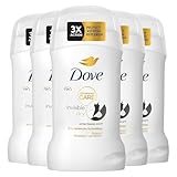 Dove Advanced Care Anti-Perspirant Cream Invisible Dry, Pack of 5, Deodorant for Women with Pro-Ceramide Technology for 72 Hours of Protection Against Sweat, 50 ml