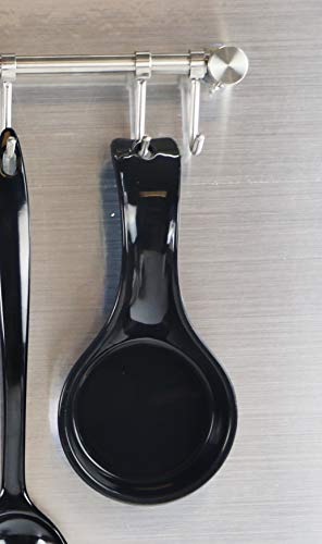 Calypso Basics By Reston Lloyd Spoon Rest, Black #TOP1