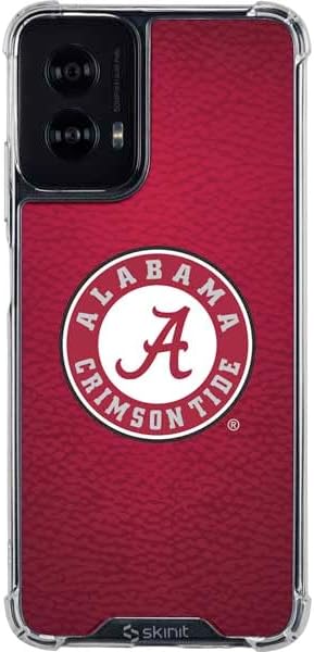 Skinit Clear Phone Case Compatible with Moto G Power 5G (2024) - Officially Licensed University of Alabama University Seal Design