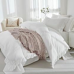 カーテン 1910s French Filet Lace Bed Cover French Antique White Cotton Embroidery on Filet Net