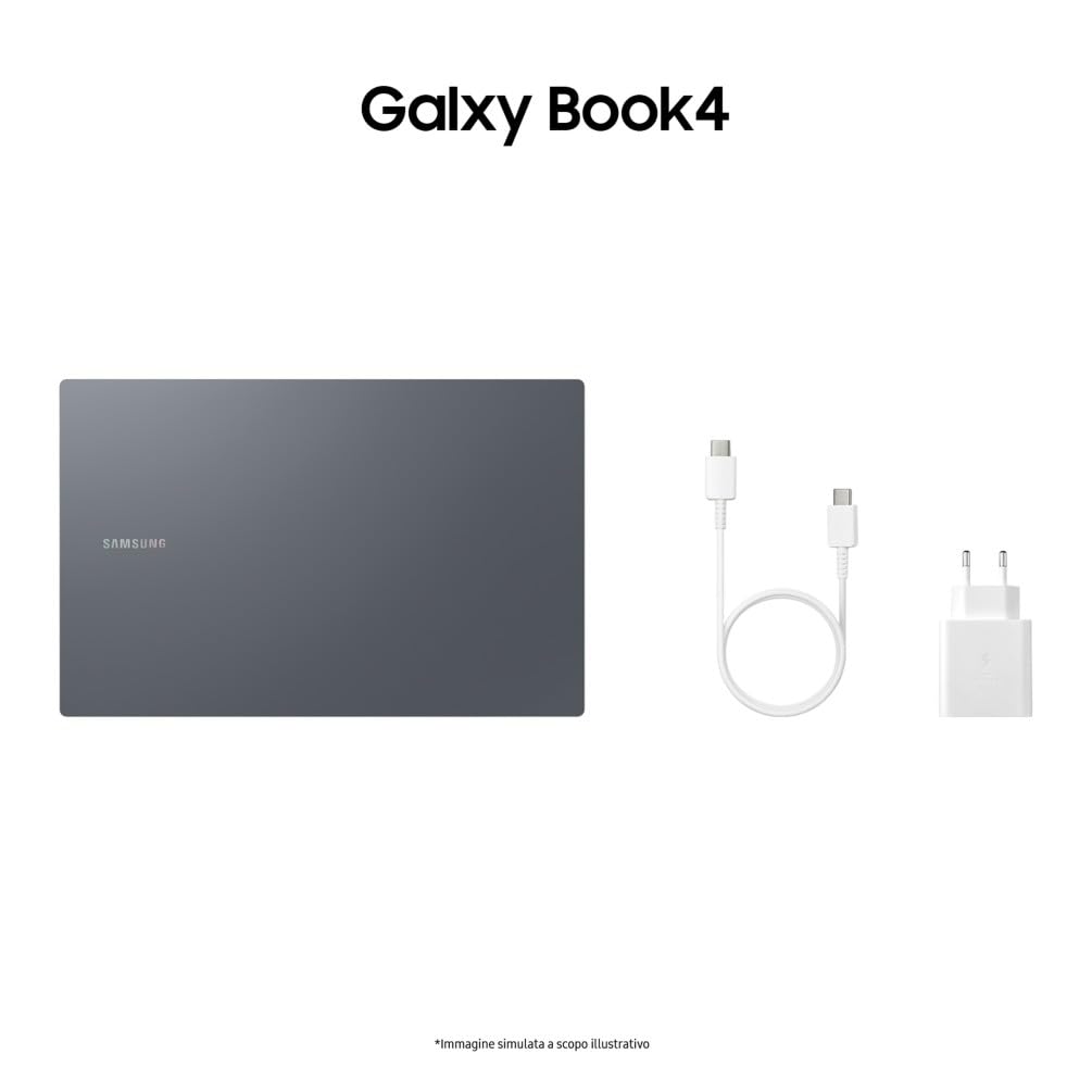 Samsung Galaxy Book4 Laptop 15.6" FHD Intel Core 3 8GB RAM 512GB Windows 11 Home Gray