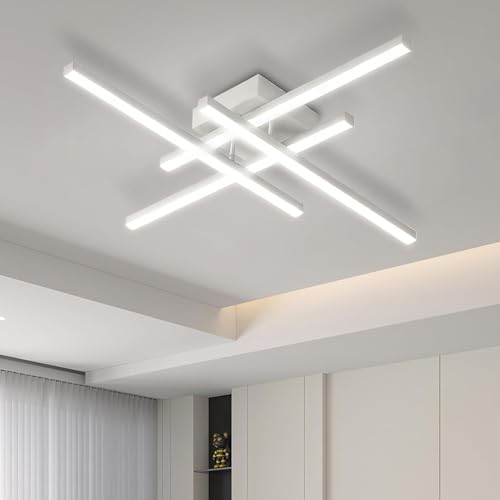 ANYTOP 21W Modern LED Ceiling Light Fixture, 27.5Inch Flush Mount