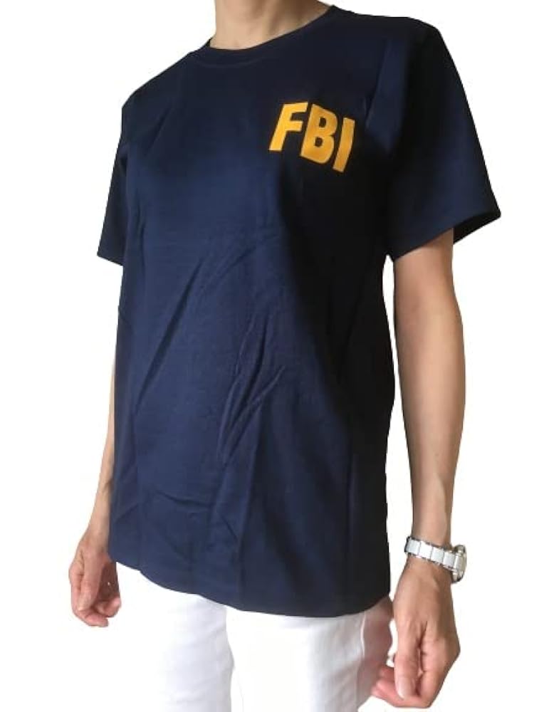 【美品】アメリカ連邦捜査局（FBI）:ポロシャツ Amazon | FBI Tシャツ シャツ アメリカ ポリス 連邦捜査局 半袖