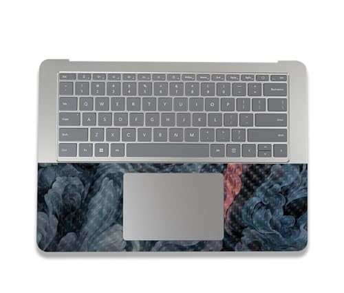 Image of MightySkins Carbon Fiber Skin Compatible with Microsoft Surface Laptop Studio 2 (2023) Full Wrap Kit - Storm Cloud | Protective, Durable Textured Carbon Fiber Finish | Easy to Apply | Made in The USA