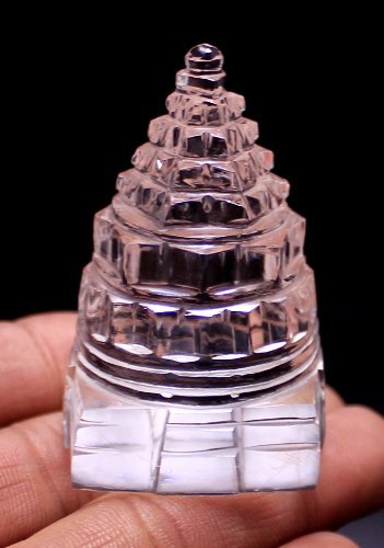 Siddhratan Shivling God Shiva Lingam Protection Wealth Prosperity Healing Crystal Energy 2 Inches White