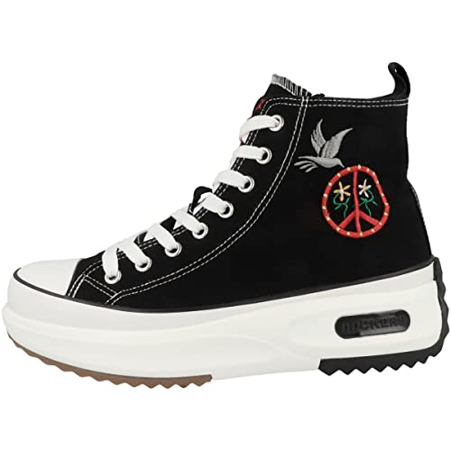 Preisvergleich Produktbild Dockers by Gerli Damen Sneaker mid 51IV901 X Art Limited Edition