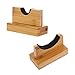 LIOOBO Porta Mazza da Baseball in Legno Supporto da Parete Espositore Orizzontale per Softball Hockey Stick Desktop Organizzare Accessori (Nero)