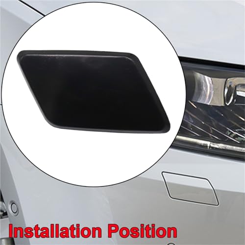 Cache buse de lavage d'eau de phare Skoda Octavia 1Z0955109 compatible auto 2004-2013