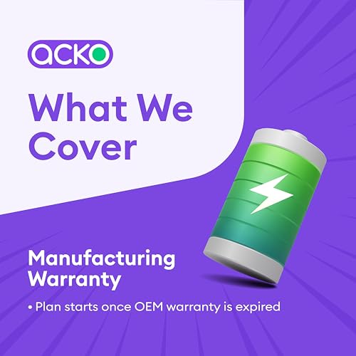 Image of Acko 2 Years Extended Battery Warranty Plan for 3001 (Email delivery)