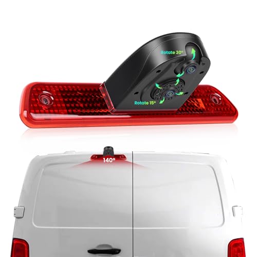 Caméra recul grand angle 140 pour Jumpy et Expert avec vision nocturne et étanchéité IP67