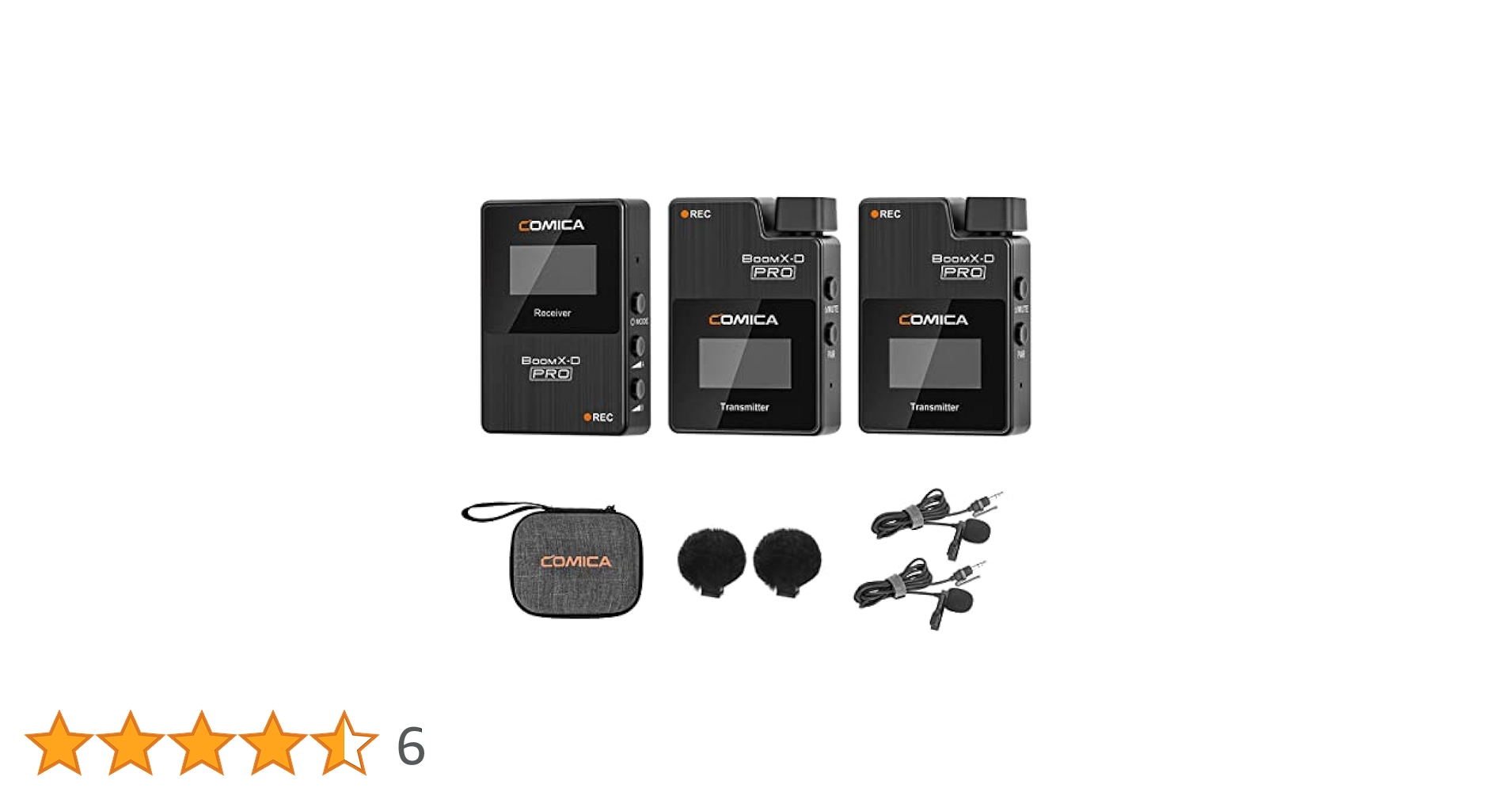 Amazon.co.jp: COMICA BoomX-D PRO D2 ワイヤレスマイク ビデオ