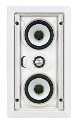 SpeakerCraft AIM LCR3 Three Pivoting Home Cinema Speaker - Each (White)