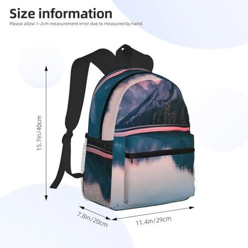 Sac à dos gym et travail soulageant le dos imprimé nature