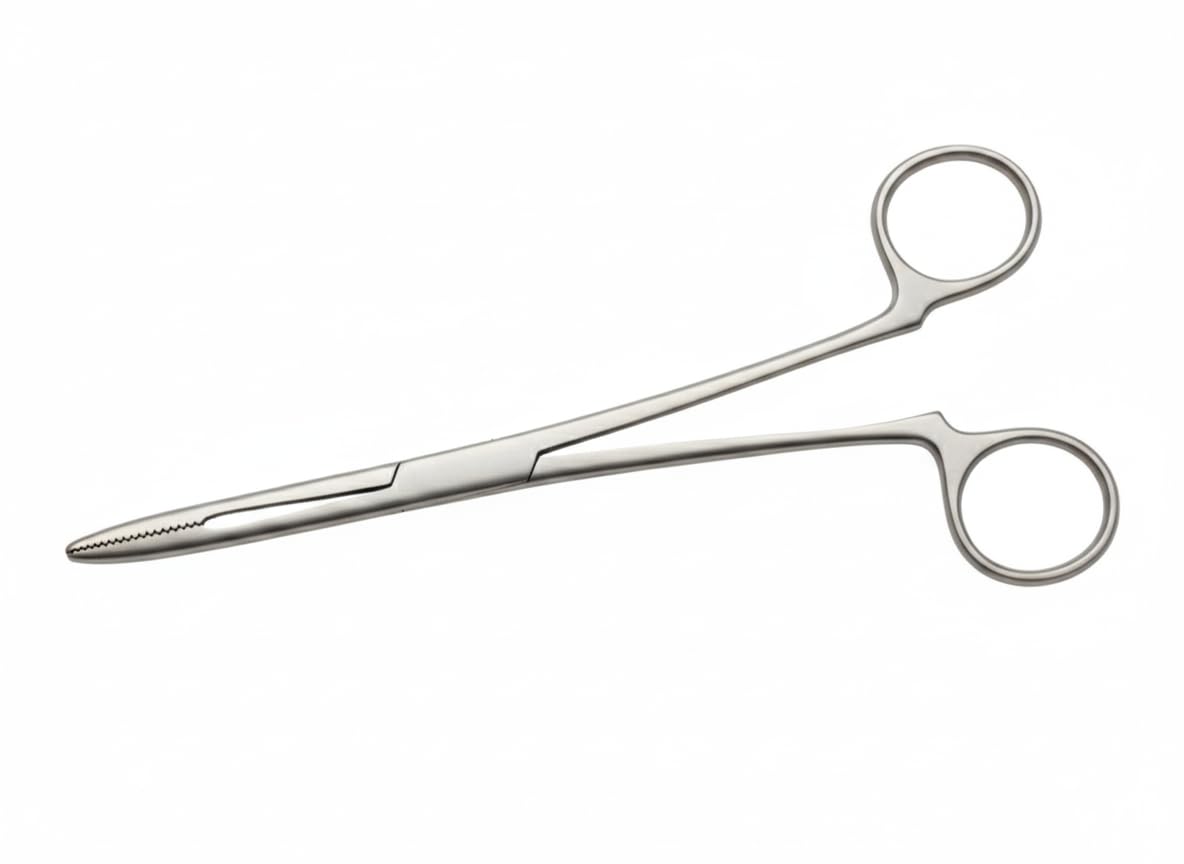6.3 Inch Hair Plucking Pliers for Dog Ears, Animal Ears, Pet Hair Remover, Serrated Mouth, Stainless Steel